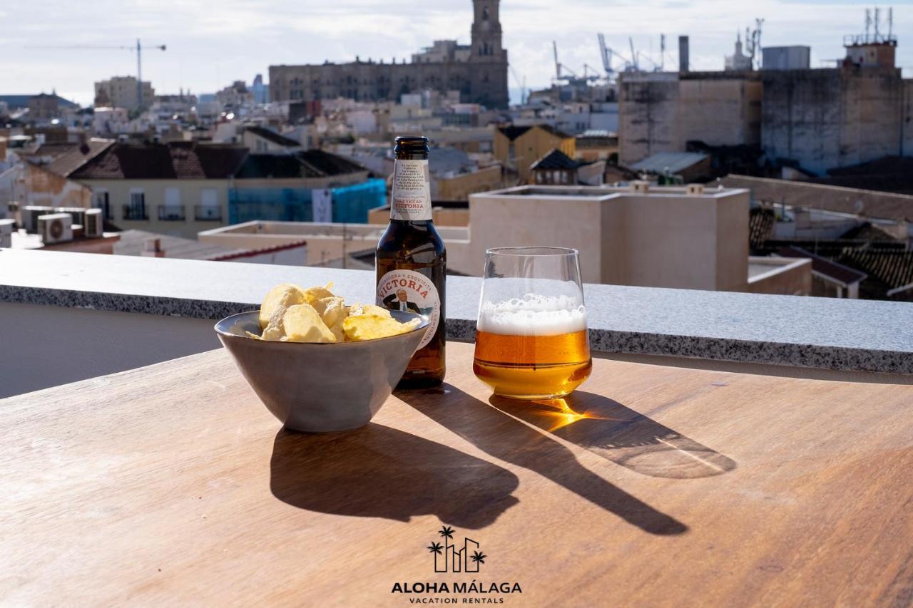 Luxury Duplex With Pool And Padel Court In Town Apartment Malaga Exterior photo