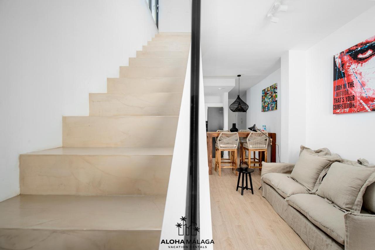 Luxury Duplex With Pool And Padel Court In Town Apartment Malaga Exterior photo