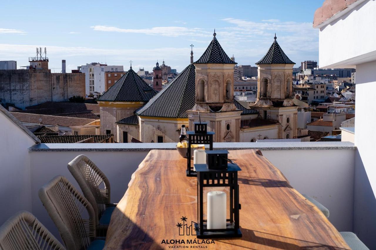 Luxury Duplex With Pool And Padel Court In Town Apartment Malaga Exterior photo