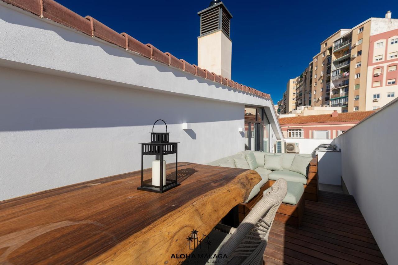 Luxury Duplex With Pool And Padel Court In Town Apartment Malaga Exterior photo